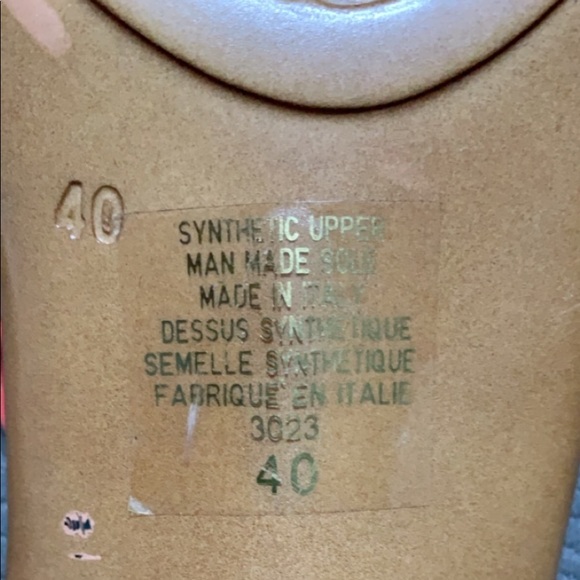 Coral and rhinestone detailed thong sandals - Picture 6 of 7